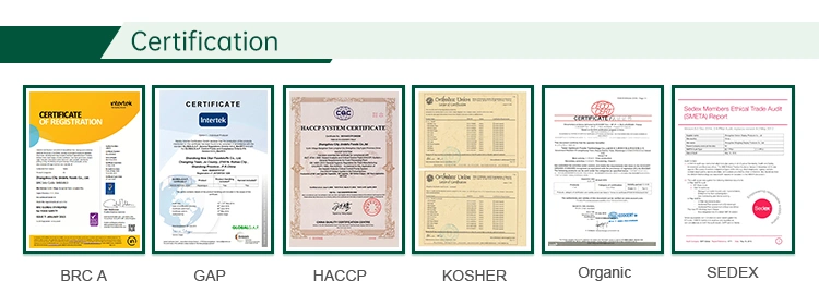 Sinocharm Green IQF Edamame Shelled Frozen Edamame Kernels with Brc Certificate