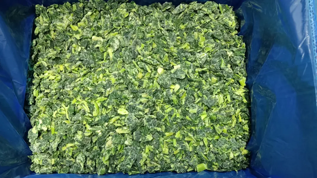 Factory Export Frozen Vegetable IQF Spinach