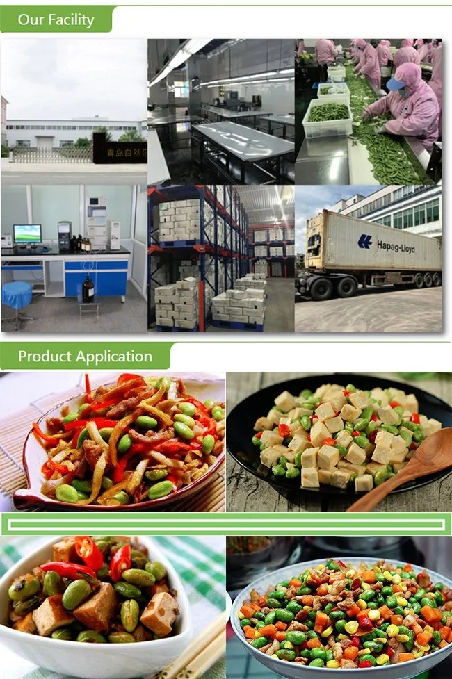 New Harvest Top Quality IQF Frozen Green Soy Bean Kernels Edamame with Brc Grade for Exporting
