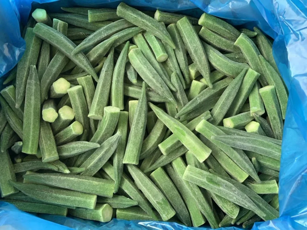 Health Food IQF Frozen Whole Okra with Premium Quality