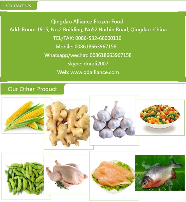High Quality China IQF Frozen Green Soybean Kernels/Edamame with Brc Garde a