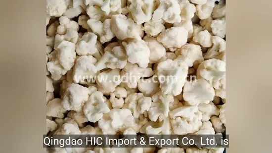 Frozen Cauliflower with High Quality