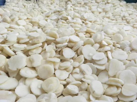 Frozen Water Chestnuts Slices,Frozen Sliced Water Chestnuts,IQF Sliced Water Chestnuts,IQF Water Chestnuts Slices,IQF Diced Water Chestnuts,Brc/Kosher Certified
