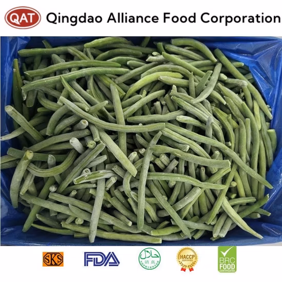 High Quality IQF Frozen Whole Green Beans